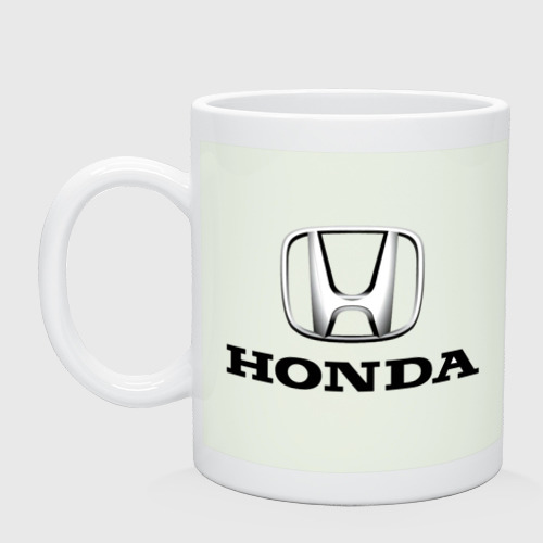 Кружка керамическая Honda, цвет фосфор