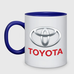 Кружка двухцветная Toyota