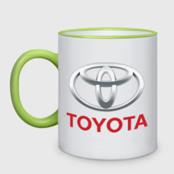 Кружка двухцветная Toyota