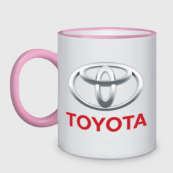 Кружка двухцветная Toyota