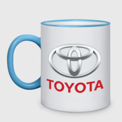 Кружка двухцветная Toyota