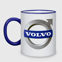 Кружка двухцветная Volvo