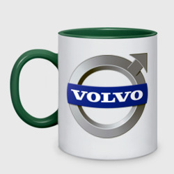 Кружка двухцветная Volvo