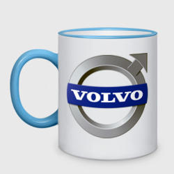 Кружка двухцветная Volvo