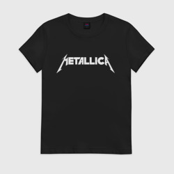Женская футболка хлопок Metallica 5