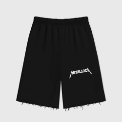 Женские шорты oversize футер хлопок Metallica 5