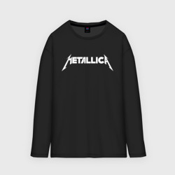 Мужской лонгслив oversize хлопок Metallica 5