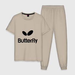 Мужская пижама хлопок Butterfly