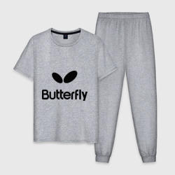 Мужская пижама хлопок Butterfly