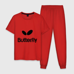 Мужская пижама хлопок Butterfly