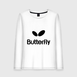 Женский лонгслив хлопок Butterfly