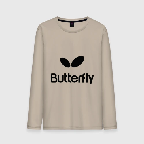 Мужской лонгслив хлопок Butterfly