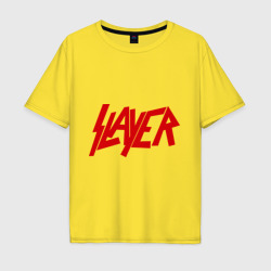 Мужская футболка хлопок Oversize Slayer