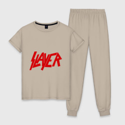 Женская пижама хлопок Slayer