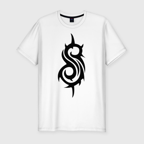 Мужская футболка хлопок Slim Slipknot 2