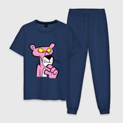 Мужская пижама хлопок Розовая пантера 3