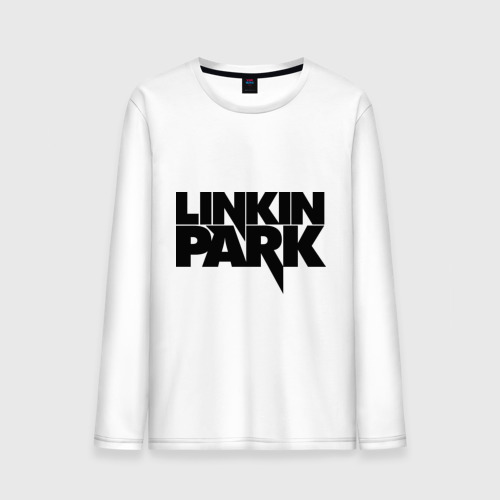 Мужской лонгслив хлопок Linkin Park 3, цвет белый