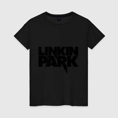 Женская футболка хлопок Linkin Park 3, цвет черный