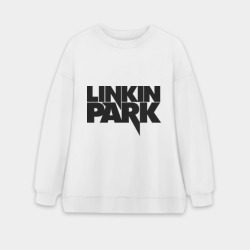 Женский свитшот oversize без начеса хлопок Linkin Park 3