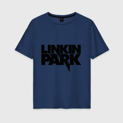 Женская футболка хлопок Oversize Linkin Park 3