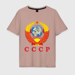 Мужская футболка хлопок Oversize USSR