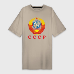 Платье-футболка хлопок USSR