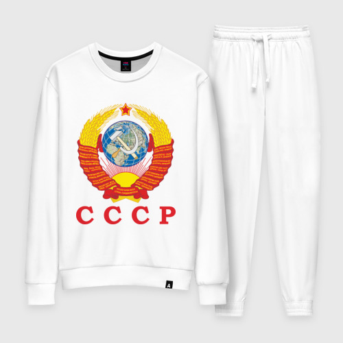 Женский костюм хлопок USSR, цвет белый