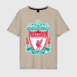 Мужская футболка хлопок Oversize Liverpool