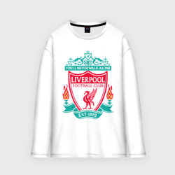 Мужской лонгслив oversize хлопок Liverpool