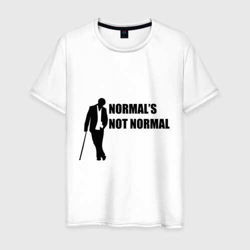 Мужская футболка хлопок Normal's not normal