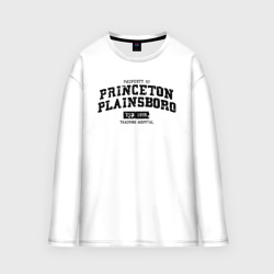 Мужской лонгслив oversize хлопок Princeton Plainsboro