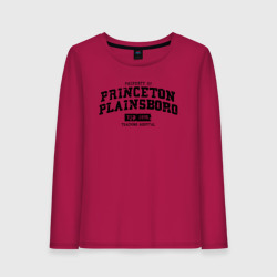 Женский лонгслив хлопок Princeton Plainsboro