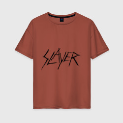 Женская футболка хлопок Oversize Slayer 2