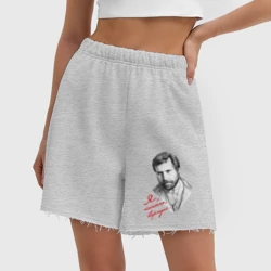 Женские шорты oversize футер хлопок Высоцкий - фото 2