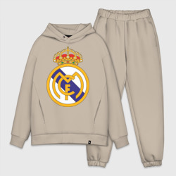 Мужской костюм oversize хлопок Real madrid