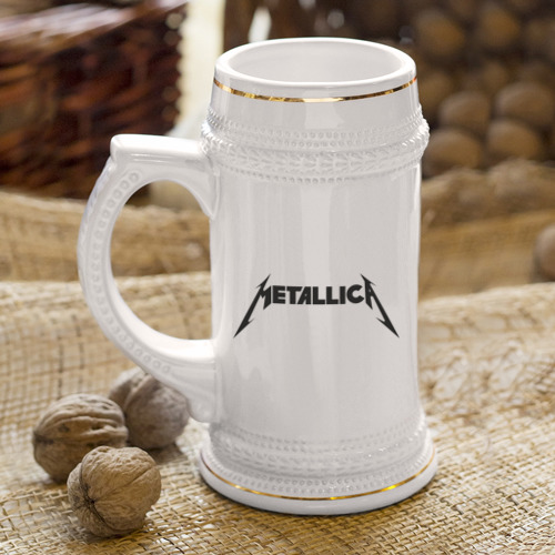 Кружка пивная Metallica - фото 4