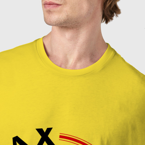 Мужская футболка хлопок с принтом Аякс, фото #4