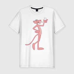 Мужская футболка хлопок Slim PinkPanther