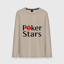 Мужской лонгслив хлопок Poker Stars