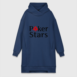 Платье-худи хлопок Poker Stars