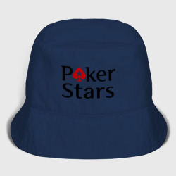 Poker Stars – Мужская панама хлопок с принтом купить