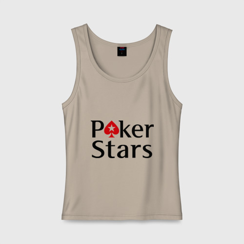 Женская майка хлопок Poker Stars