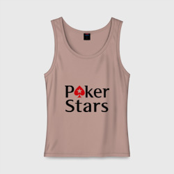 Женская майка хлопок Poker Stars