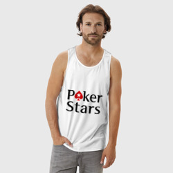 Мужская майка хлопок Poker Stars - фото 2