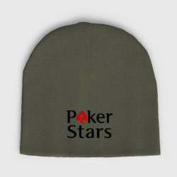 Женская шапка демисезонная Poker Stars