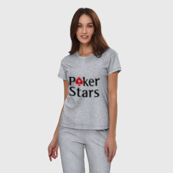 Женская пижама хлопок Poker Stars - фото 2