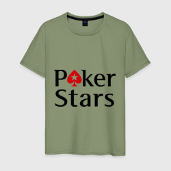 Мужская футболка хлопок Poker Stars