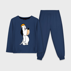 Детская пижама с лонгсливом хлопок Droopy 1