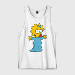 Мужская майка хлопок Maggie Simpson