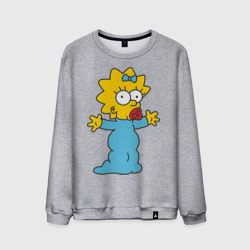 Мужской свитшот хлопок Maggie Simpson